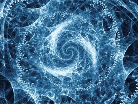 Spiral Evolution Stock Illustration