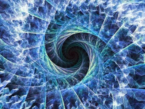 Spiral Evolution Stock Illustration