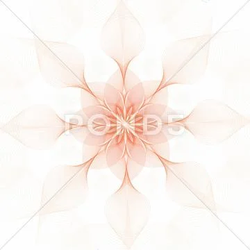 Spiral flower Stock Illustration