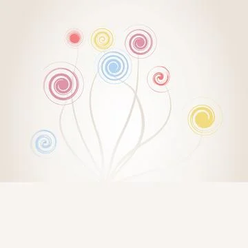 Spiral flower Stock Photos