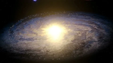 Spiral galaxies Stock Footage 147861617