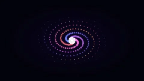 Spiral Galaxy Animation Seamless Loop 4K — Cosmic Star Field Background 스톡 동영상 333780018