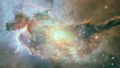 Spiral galaxy creative background. Elements of this image furnished by NASA. 스톡 사진