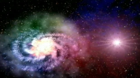Spiral Galaxy Stock Footage 671607