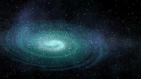 Spiral galaxy Stock Footage 6117095