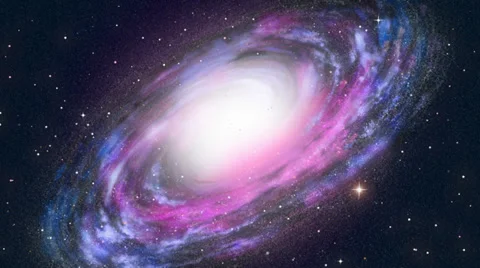Spiral Galaxy Video stock 29768213