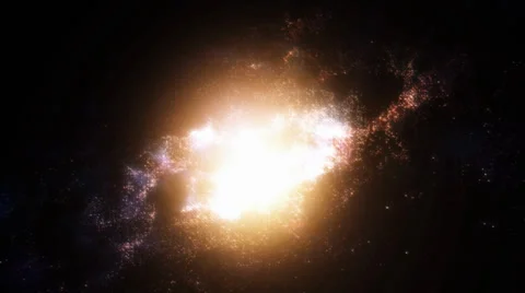 Spiral Galaxy Stock Footage 38745359
