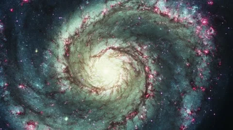 Spiral Galaxy Stock Footage 41512555