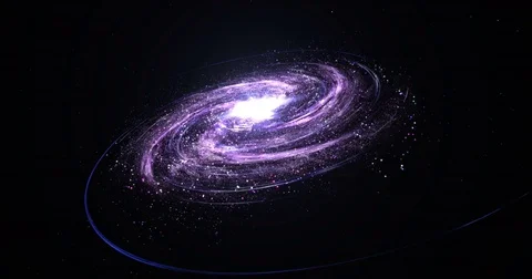 Spiral galaxy Stock Footage 80823172