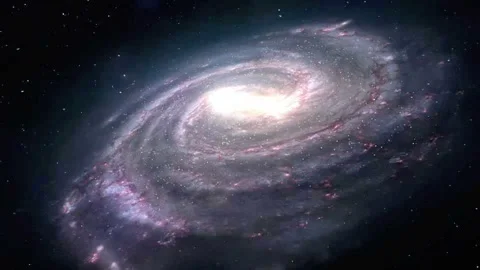 Spiral Galaxy Stock Footage