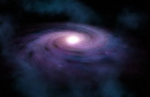 Spiral Galaxy Stock Illustration