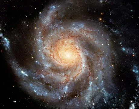 Spiral galaxy Stock Photos