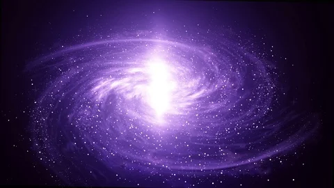 Spiral Galaxy in the Space Stock Footage 100145516