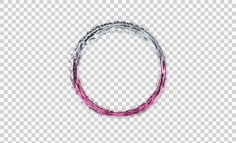 Spiral galaxy style concentric circles gradient background transparent Stock Illustration