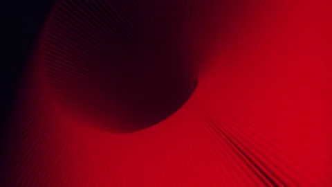 Spiral geometric composition with red-black gradient. 3d render loop animation Stock-Footage 270183979
