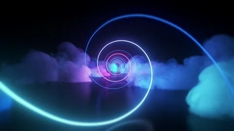 Spiral Glow Stock Footage 281700545