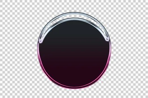 Spiral gradient with concentric rings in purple and white transparent background Illustrazione stock
