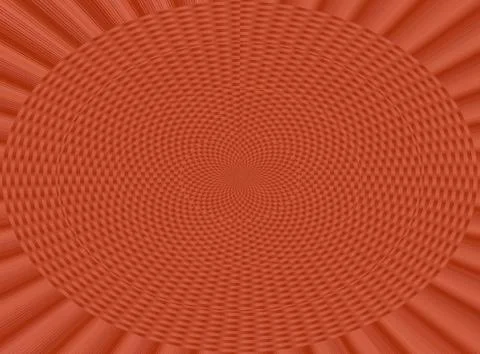 Spiral graph design, updated retro Stock Illustration