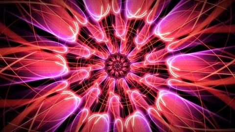 Spiral Grapher Looping Animation Stock Footage 73578255