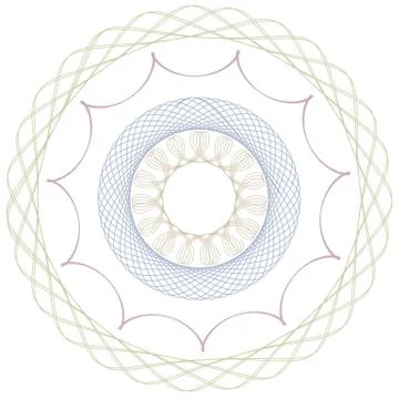 Spiral graphic Vector Art Stock Illustration