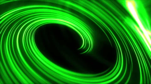 Spiral-Green Stock Footage 153489385