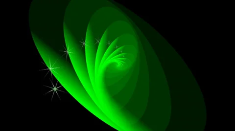 Spiral. Green. Media background. Loop able File. 스톡 동영상 33460445