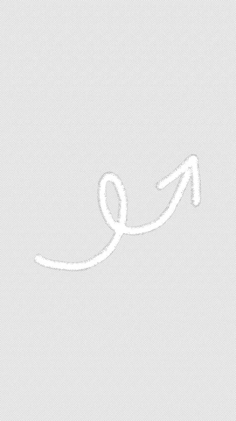Spiral hand drawn white arrow doodle animation on transparent background. Alpha Stock Footage 337123930