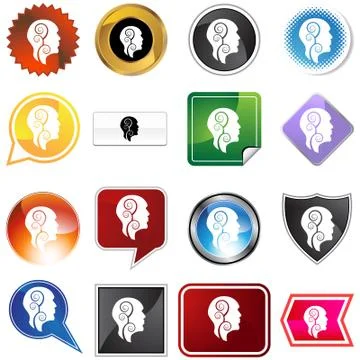 Spiral head Stock Illustration