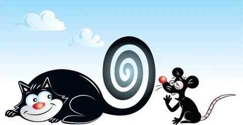 Spiral hypnotizing 스톡 일러스트