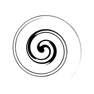 Spiral icon Stock Photos