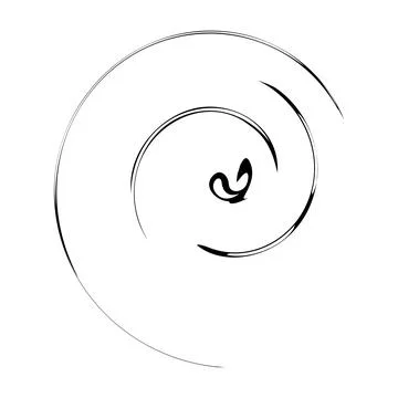 Spiral icon Stock Photos