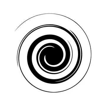 Spiral icon Stock Photos