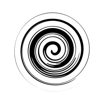 Spiral icon Stock Photos