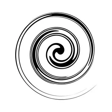 Spiral icon Stock Photos