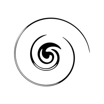 Spiral icon Stock Photos