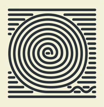 Spiral Stock Illustration