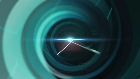 The spiral invert clock measures time by rotating the hands endlessly. An atm Stock Footage 162027423