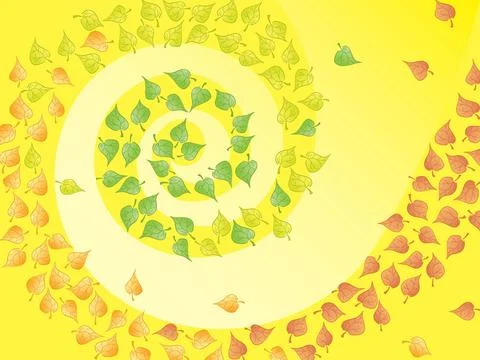 Spiral leaf abstract. vector spiral leaf abstract. vector Copyright: xZoon... Stock Photos