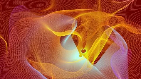Spiral leaks Multicolored Light Abstract Background. Stock Illustration