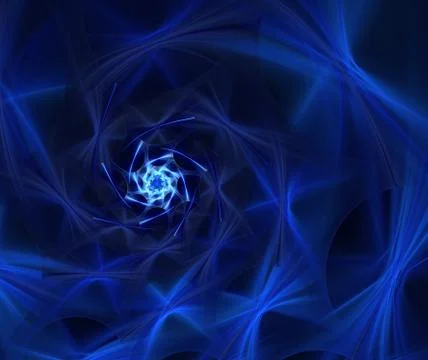 Spiral light vortex Ilustración de archivo