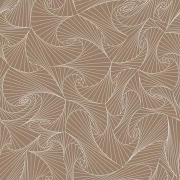 Spiral lines illusion seamless pattern Stock Illustration