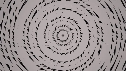 Spiral lines pattern on a gray background Stock Footage 339373147