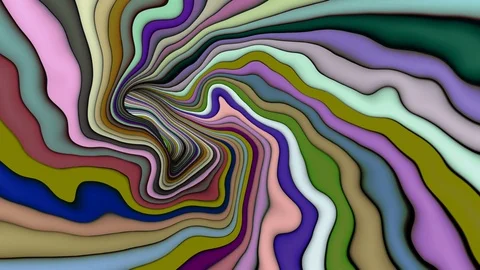 Spiral loop FX 4K Stock Footage 105664388