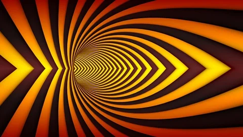 Spiral loop FX 4K Stock Footage 105664389