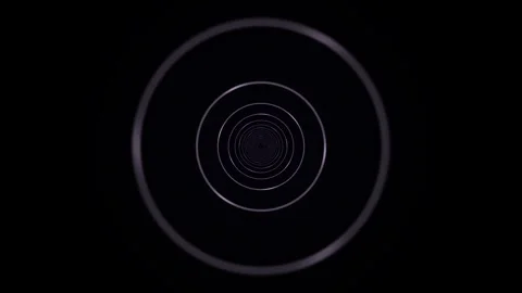 Spiral motion graphics label vj loop for live visuals and Stock Footage 341587642