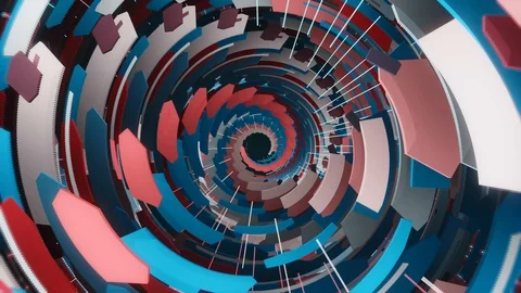 Spiral movement. 4K Stock Footage 120675153