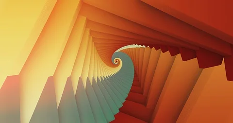 Spiral movement. 4K Stock Footage 121367875