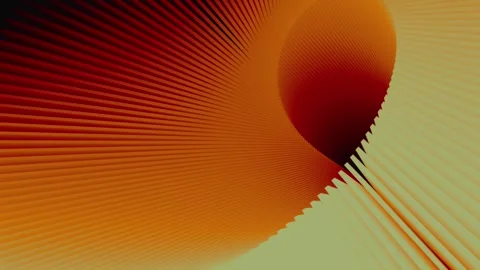 Spiral moving pattern of multicolored lines. 3d rendering loop animation 4K Video stock 263016832