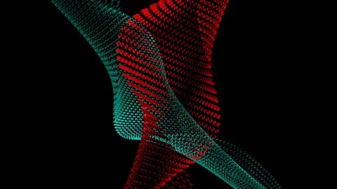 Spiral neon infinity VJ Loop Video stock 170284233