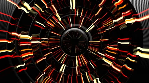 Spiral Neons Stock Footage 156655542